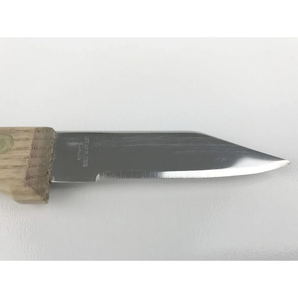 Chicago Cutlery Paring‎ Utility Knife Walnut Wood Handle Stainless Steel 3